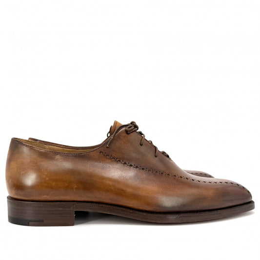 Berluti ベルルッティ ローファー 革靴 7 1/2サイズ 約26cm レザー ブラウン 茶 メンズ【中古品】