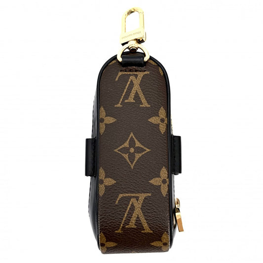 LOUIS VUITTON ルイヴィトン 雑貨 モノグラムマカサー セットゴルフ・アンドリュース ゴルフ用品 ゴルフボール ゴルフセット 小物 GI0826 ブラック 黒 ブラウン 茶 シルバー金具 ユニセックス【中古品】