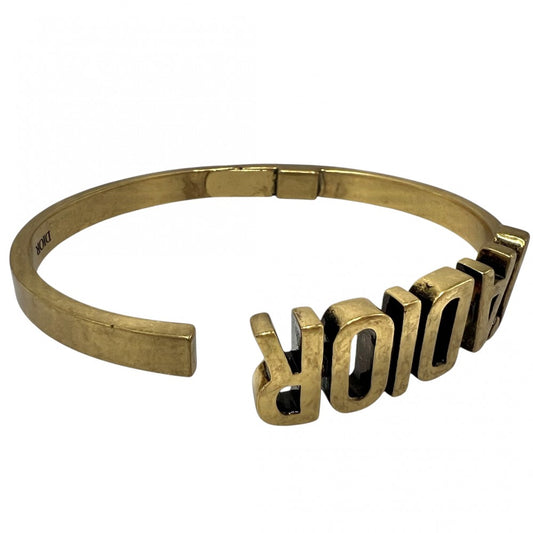 Dior ディオール バングル J'ADIOR ジャディオール アクセサリー ブレスレット ゴールド レディース 約22.2g【中古品】