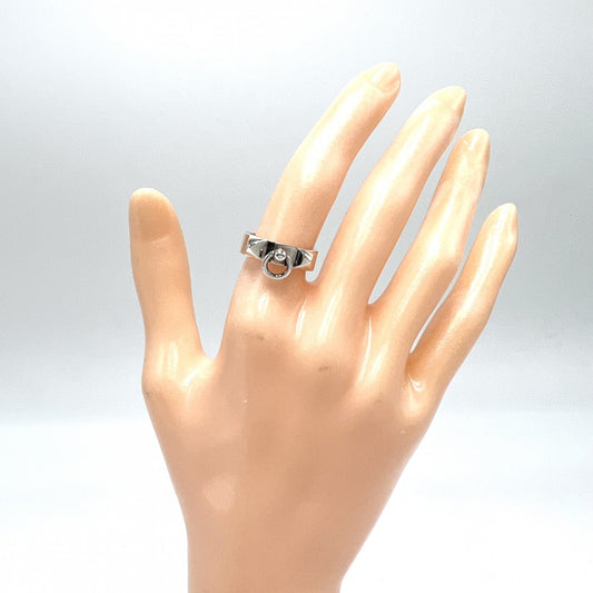 【開店SALE】 HERMES エルメス 指輪 コリエドシアンリング アクセサリー ジュエリー 小物 50サイズ シルバー925 約10号 シルバー レディース 約4.5g【中古品】