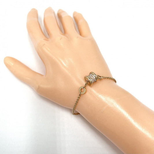 【開店SALE】 BVLGARI ブルガリ ブレスレット ビーゼロワン ジュエリー アクセサリー B-zero 1 Au750 PG 18金 K18ピンクゴールド ダイヤモンド ゴールド レディース 約8.1g【中古品】