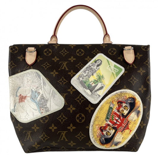LOUIS VUITTON ルイヴィトン 2WAY シンディー シャーマン カメラメッセンジャー ショルダーバッグ 2014年限定 ハンドバッグ M40287 モノグラムキャンバス ブラウン 茶 シルバー金具 レディース【中古品】
