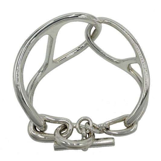 HERMES エルメス バングル シェーヌダンクル ブレスレット アクセサリー 小物 シルバー925 メンズ 約75.3g【中古品】