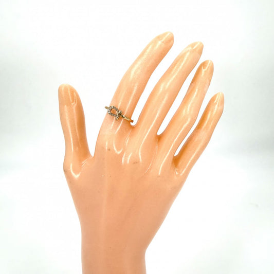FRED フレッド 指輪 フォース10 ジュエリー アクセサリー 750 18金PG 50サイズ K18ピンクゴールド ダイヤモンド 約9.5号 レディース 約1.7g【中古品】