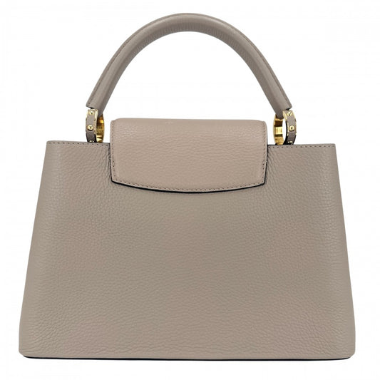 LOUIS VUITTON ルイヴィトン 2WAY カプシーヌPM ハンドバッグ ショルダーバッグ かばん 鞄 M24745 レザー ベージュ ゴールド金具 レディース【中古品】