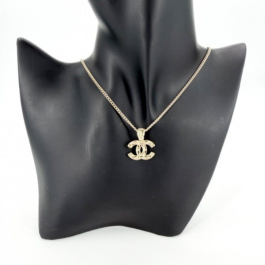 CHANEL シャネル ネックレス ココマーク ペンダント アクセサリー ロングネックレス GP A15C ゴールド レディース 約10.0g 2015年【中古品】