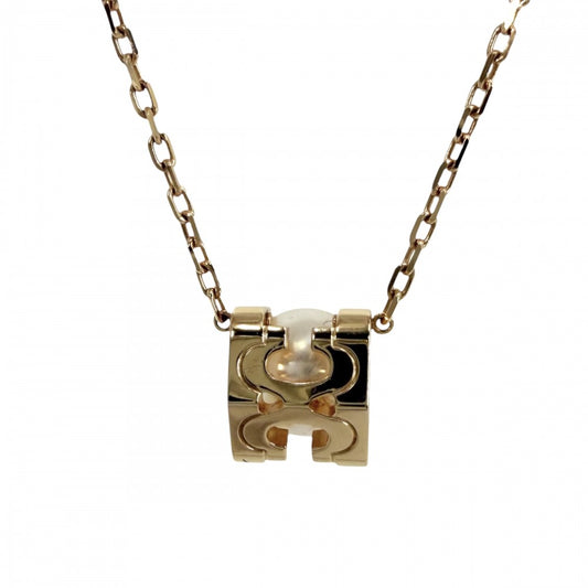 CARTIER カルティエ ネックレス Cドゥカルティエ ペンダント ジュエリー アクセサリー 18金PG Au750 K18ピンクゴールド パール B7059000 レディース 約4.3g【中古品】