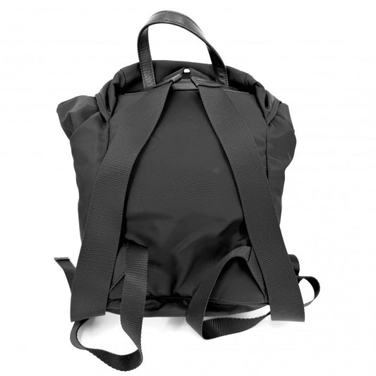 【開店SALE】 PRADA プラダ リュック トライアングルロゴ バックパック メンズ レディース 1BZ024 ナイロン ブラック 黒 シルバー金具 ユニセックス【中古品】