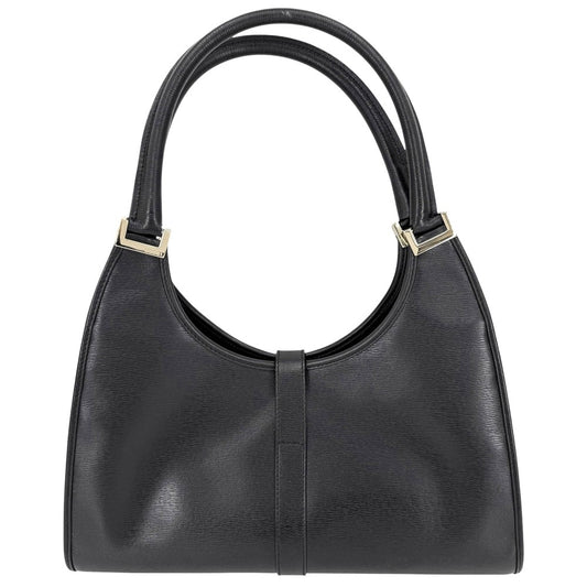 【開店SALE】 GUCCI グッチ ハンドバッグ ワンショルダーバッグ ジャッキー かばん 鞄 002 1067 レザー ブラック 黒 シルバー金具 レディース【中古品】