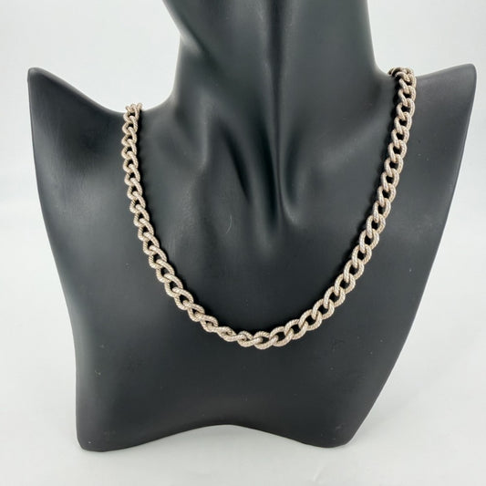 TIFFANY&Co. ティファニー ネックレス ツイストロープ チェーン ジュエリー アクセサリー シルバー925 メンズ 約48.9g【中古品】