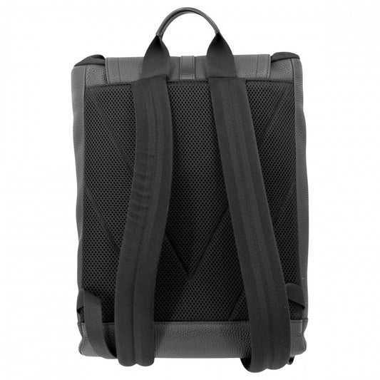LOUIS VUITTON ルイヴィトン リュック クリストファー スリム バッグパック M58644 レザー ブラック 黒 ブラック×シルバー金具 メンズ【中古品】