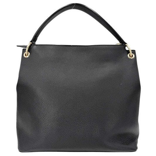 【開店SALE】 GUCCI グッチ 2WAY インターロッキングG ソーホー ハンドバッグ ショルダーバッグ タッセル 536194 レザー ブラック 黒 ゴールド金具 レディース【中古品】