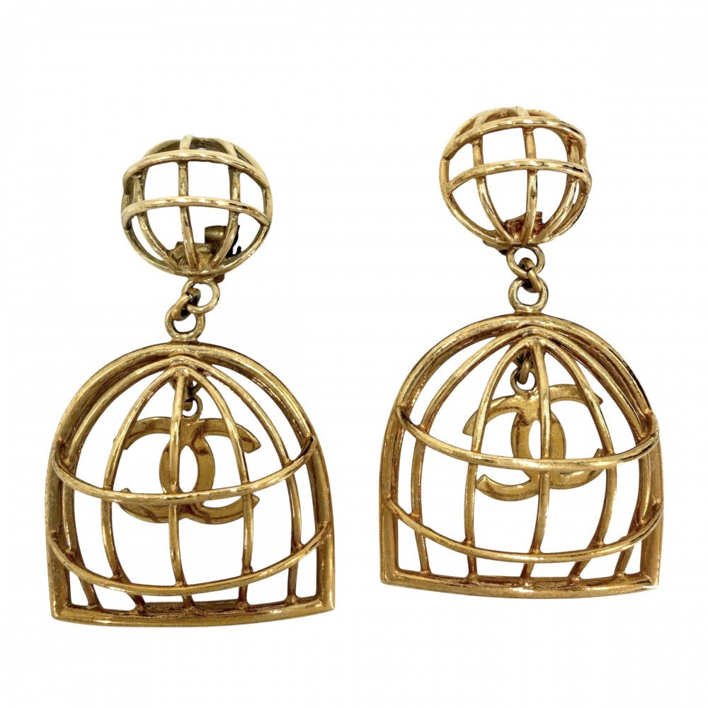 CHANEL シャネル イヤリング 鳥かご ココマーク アクセサリー 