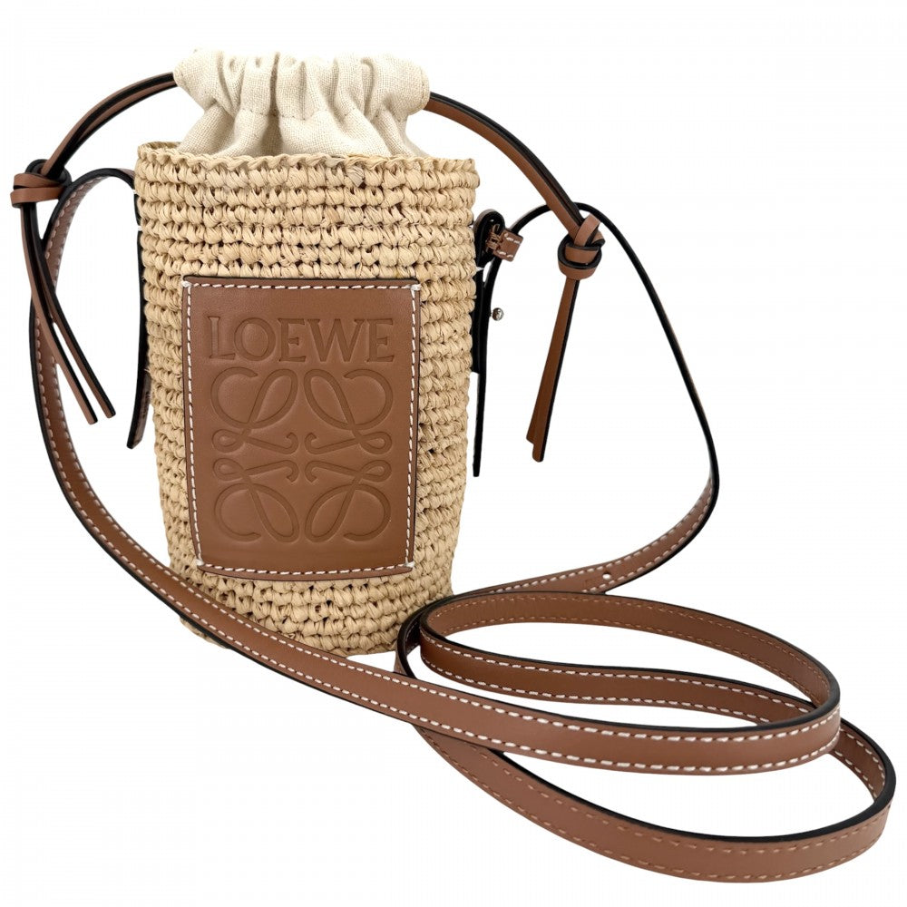 LOEWE ロエベ ショルダーバッグ アナグラム シリンダーポケット ミニ