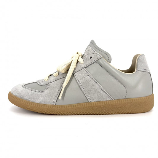 MAISON MARGIELA メゾンマルジェラ スニーカー メゾンマルジェラ Maison Margiela レプリカ 靴 36 1/2サイズ 約23.5cm スウェード レザー ラバー グレー レディース【中古品】