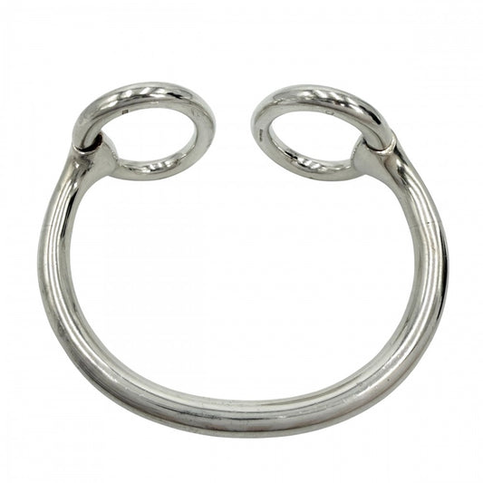 HERMES エルメス バングル ナウシカ ノジカ ブレスレット アクセサリー 小物 シルバー925 ユニセックス 約62.2g【中古品】