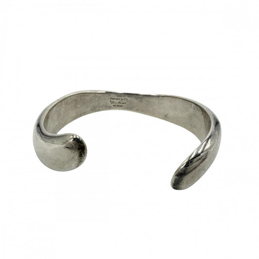 TIFFANY&Co. ティファニー バングル エルサペレッティ カフ アクセサリー ジュエリー シルバー925 レディース 約29.9g【中古品】