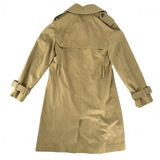 【秋物特集】 BURBERRY バーバリー トレンチコート ロングコート アウター アパレル 服 8097739 ベージュ 春 秋 ポリエステル コットン レディース【中古品】