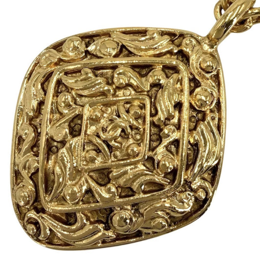 CHANEL シャネル ネックレス ココマーク ロングネックレス アクセサリー GP ゴールド レディース 約75.2g【中古品】