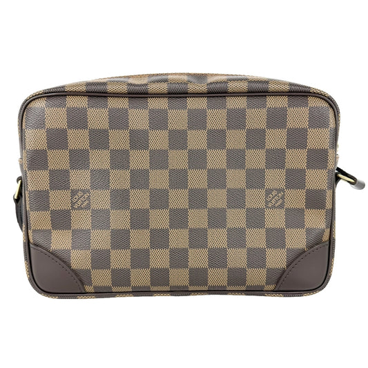 LOUIS VUITTON ルイヴィトン ショルダーバッグ トロカデロ27 スペシャルオーダー N48085 ダミエキャンバス ブラウン 茶 ゴールド金具 レディース【中古品】