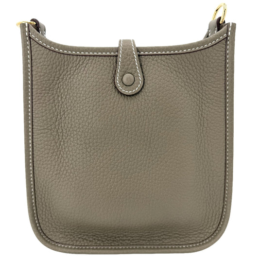 HERMES エルメス ショルダーバッグ エブリンTPM ポシェット 小さめ G刻印 レザー エトゥープ ゴールド金具 レディース 2026年【中古品】