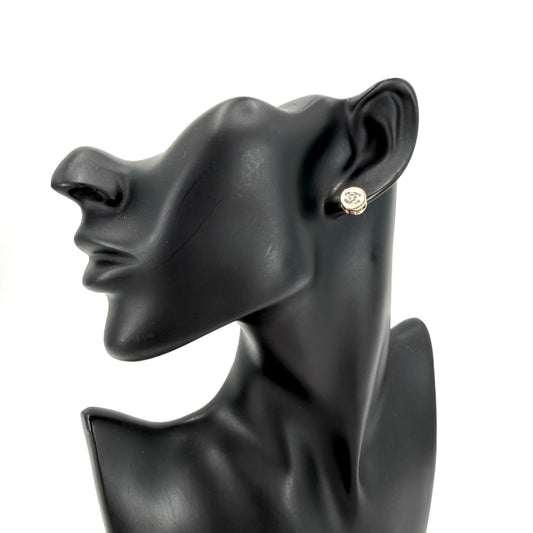 CHANEL シャネル ピアス ココマーク アクセサリー 真鍮 ラインストーン ABE107B17803 B26V レディース 約2.9g 2026年【中古品】
