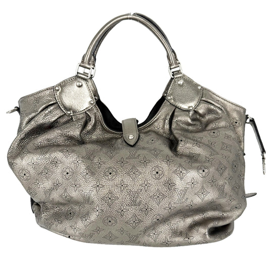 LOUIS VUITTON ルイヴィトン ハンドバッグ モノグラムマヒナ マヒナL トートバッグ メタリック ブロンズ系 アンティークシルバー金具 レディース【中古品】