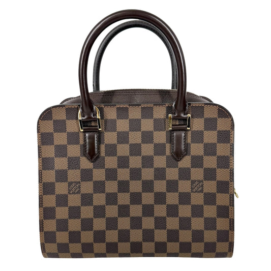 LOUIS VUITTON ルイヴィトン ハンドバッグ トリアナ N51155 ダミエキャンバス ブラウン 茶 ゴールド金具 レディース【中古品】