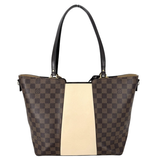 LOUIS VUITTON ルイヴィトン 2WAY ダミエ ジャージー ハンドバッグ ショルダーバッグ N44022 ダミエキャンバス ブラウン 茶 ゴールド金具 レディース【中古品】