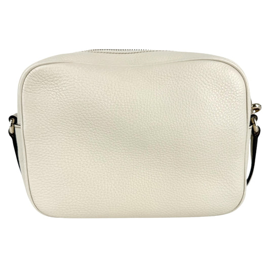 GUCCI グッチ ショルダーバッグ ソーホー タッセル インターロッキングG 308364 レザー アイボリー シルバー金具 レディース【中古品】