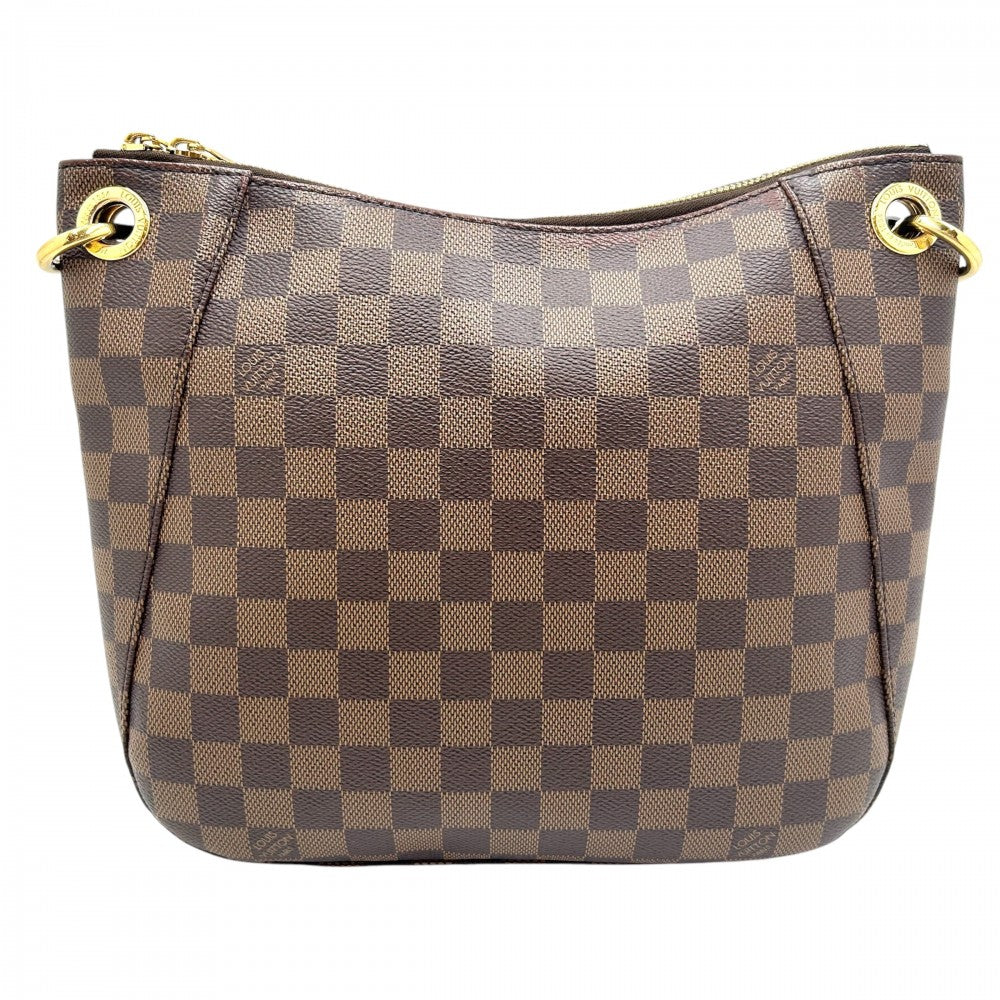 LOUIS VUITTON ルイヴィトン ショルダーバッグ ダミエ サウスバンク 鞄 かばん N42230 ブラウン 茶 ゴールド金具 レディース【中古品】