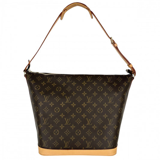【開店SALE】 LOUIS VUITTON ルイヴィトン ショルダーバッグ モノグラム アムファースリー ヴァニティスター シャロンストーンコラボ かばん 鞄 M47275 ブラウン 茶 ゴールド金具 レディース【中古品】
