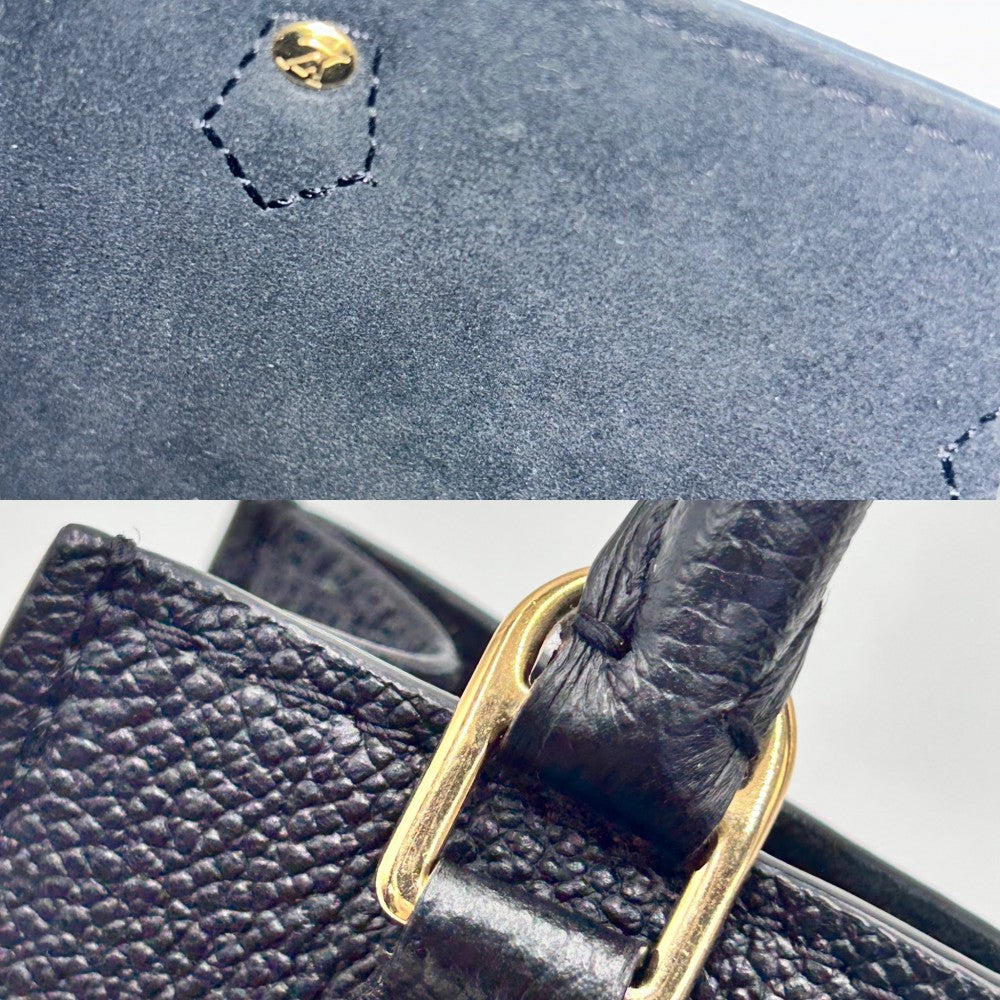 【開店SALE】 LOUIS VUITTON ルイヴィトン 2WAY モノグラムアンプラント プティットサックプラ ミニショルダーバッグ ハンドバッグ ポシェット ブラック 黒 M80478 ノワール ゴールド金具 レディース【中古品】