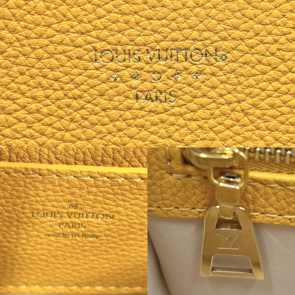 【開店SALE】 LOUIS VUITTON ルイヴィトン ショルダーバッグ ポンヌフソフトPM オレンジ かばん 鞄 M58729 レザー サンビーム ゴールド金具 レディース【中古品】