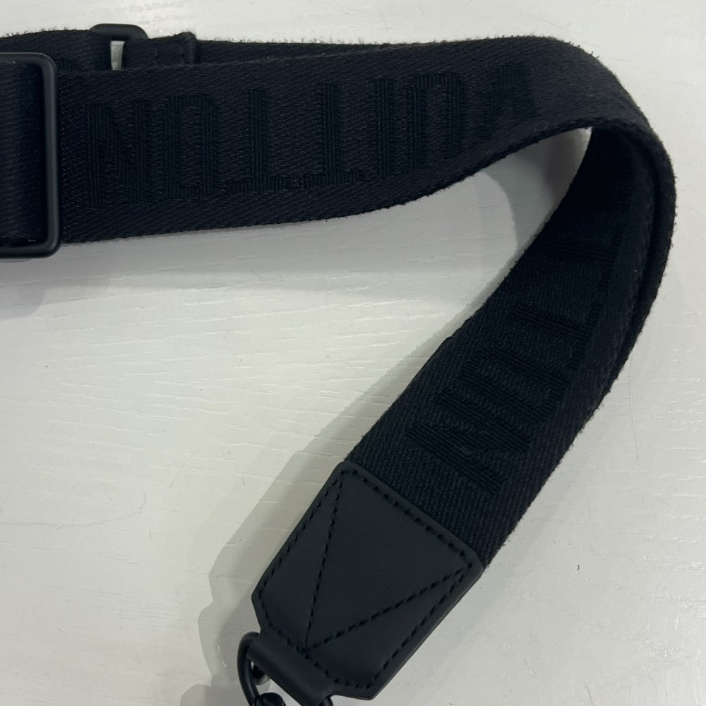 【開店SALE】 LOUIS VUITTON ルイヴィトン ショルダーバッグ LVアエログラム テイクオフ メッセンジャー M57080 レザー ブラック 黒 ブラック金具 メンズ【中古品】