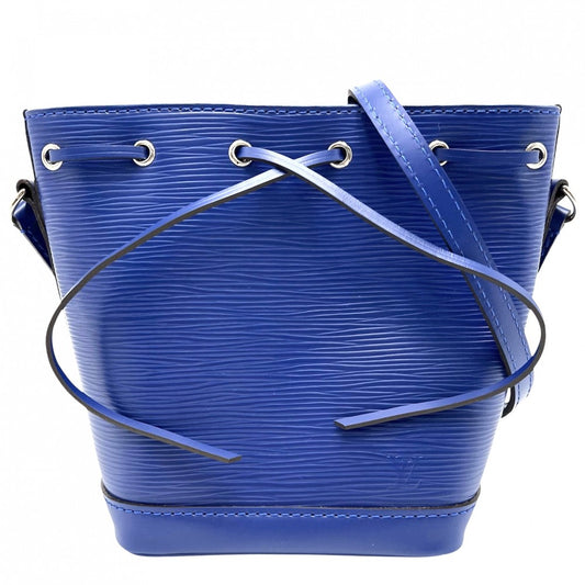 LOUIS VUITTON ルイヴィトン ショルダーバッグ エピ ナノノエ ミニバッグ 青 M42572 ブルーベリー シルバー金具 レディース【中古品】