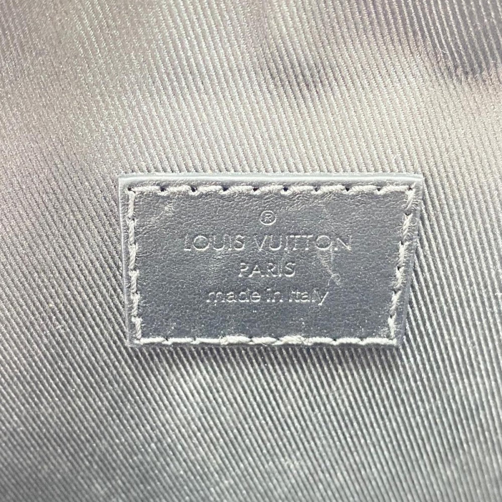 【開店SALE】 LOUIS VUITTON ルイヴィトン 2WAY モノグラム・トリヨン ハンドルソフトトランク ハンドバッグ ショルダーバッグ M59163 レザー ブラック 黒 ブラック金具 メンズ【中古品】