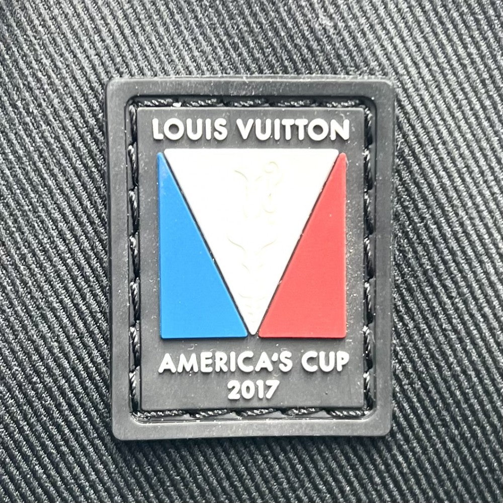 LOUIS VUITTON ルイヴィトン ショルダーバッグ ダミエコバルトラティテュード ディストリクトMM アメリカズカップ メッセンジャーバッグ N44004 ネイビー 紺 シルバー金具 メンズ【中古品】