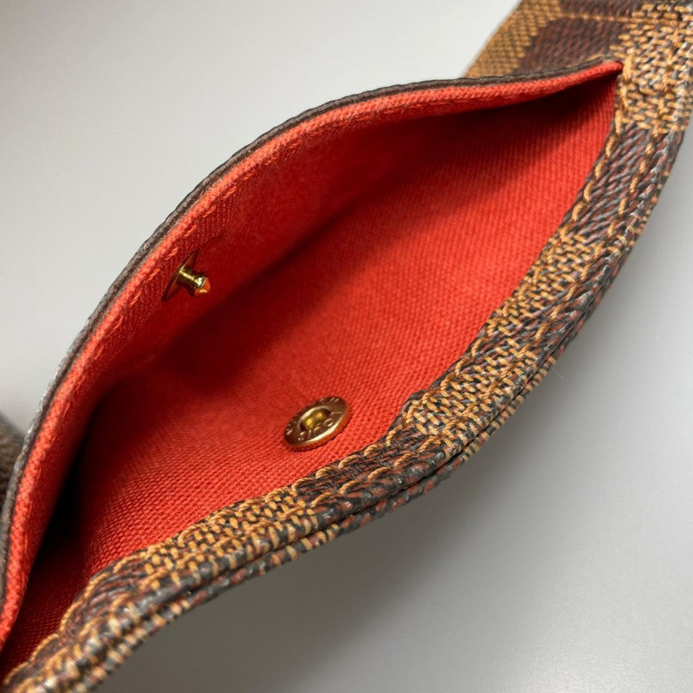 LOUIS VUITTON ルイヴィトン ボディバッグ ジェロニモス N51994 ダミエキャンバス ブラウン 茶 ゴールド金具 メンズ【中古品】