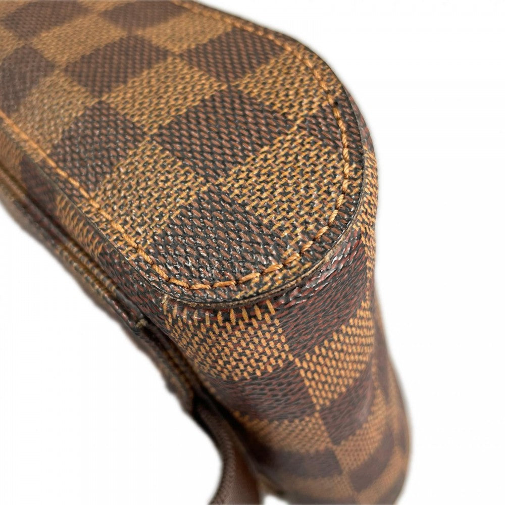 LOUIS VUITTON ルイヴィトン ボディバッグ ジェロニモス N51994 ダミエキャンバス ブラウン 茶 ゴールド金具 メンズ【中古品】