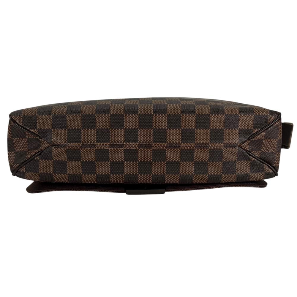 LOUIS VUITTON ルイヴィトン ショルダーバッグ ダミエ ディストリクトMM N41212 ブラウン 茶 ゴールド金具 ユニセックス【中古品】