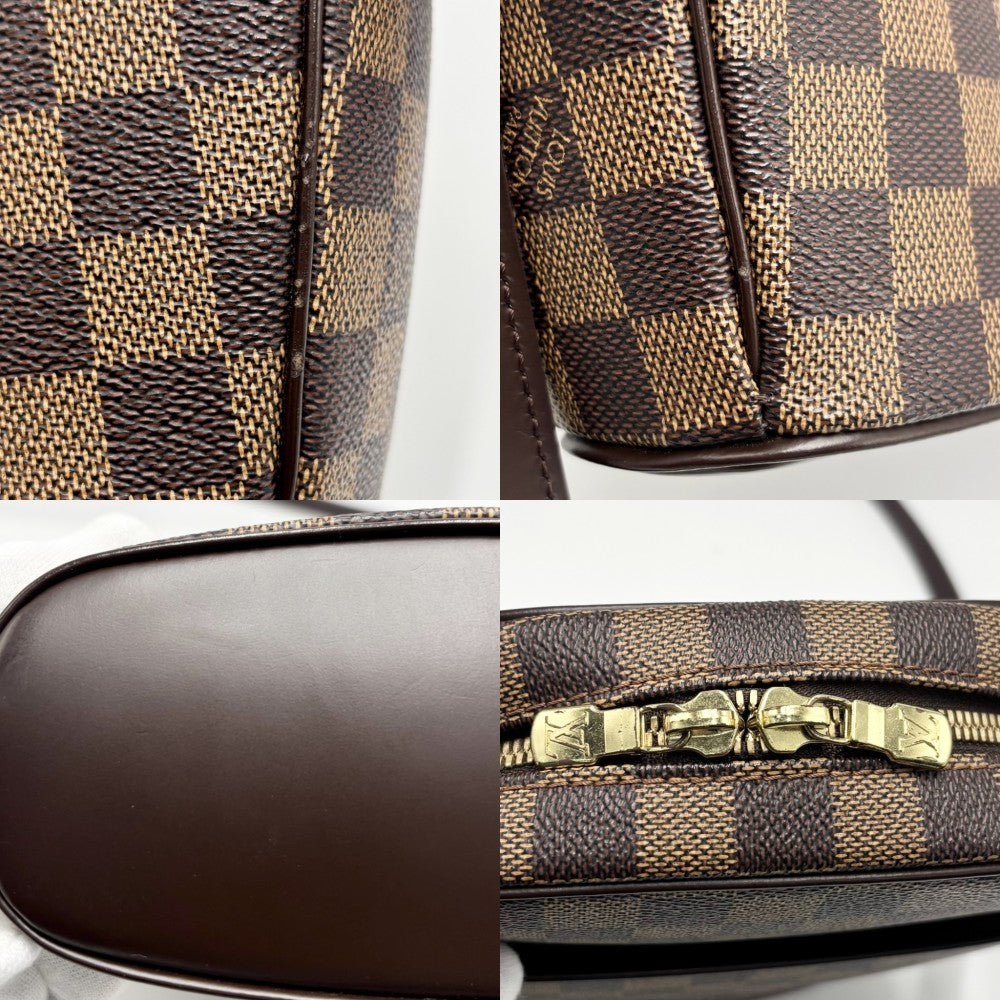 【開店SALE】 LOUIS VUITTON ルイヴィトン ショルダーバッグ イパネマPM 鞄 かばん N51294 ダミエキャンバス ブラウン 茶 ゴールド金具 レディース【中古品】