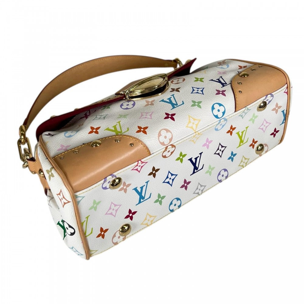LOUIS VUITTON ルイヴィトン ショルダーバッグ ビバリーMM M40203 コーティングキャンバス マルチカラー ゴールド金具 レディース【中古品】