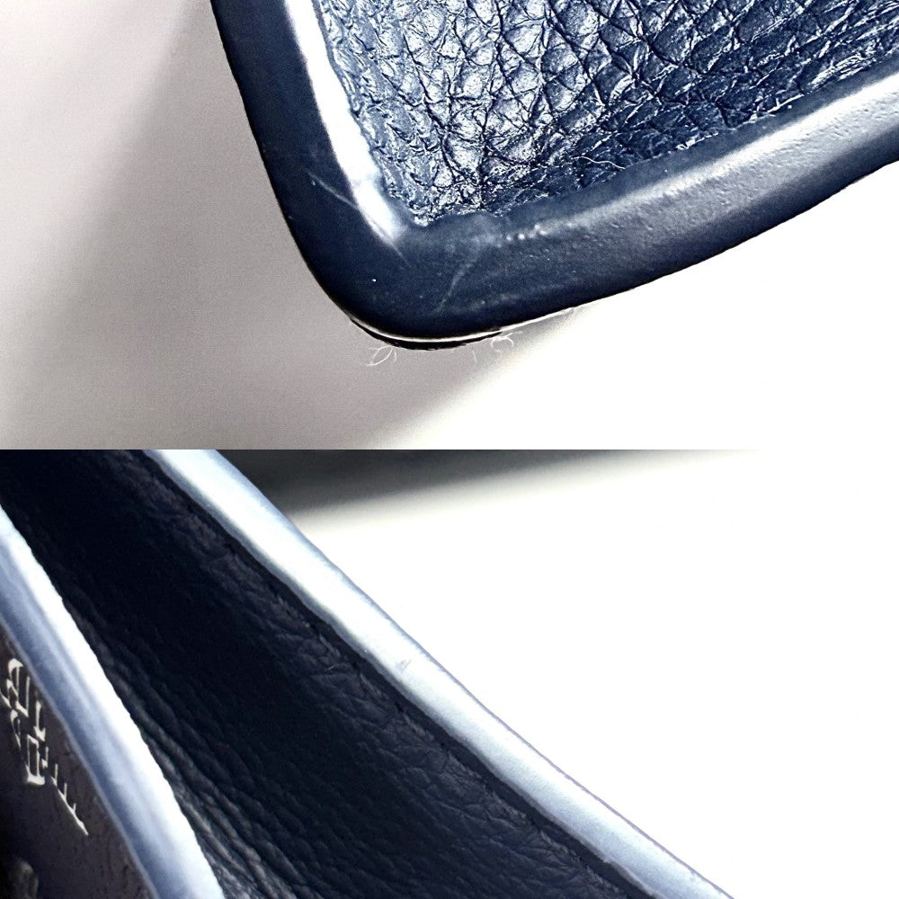 【開店SALE】 LOUIS VUITTON ルイヴィトン ショルダーバッグ モノグラムシャドウ ガストン・ウェアラブル ウォレット クラッチバッグ 2WAY M83384 ネイビー 紺 ブラック金具 メンズ【中古品】