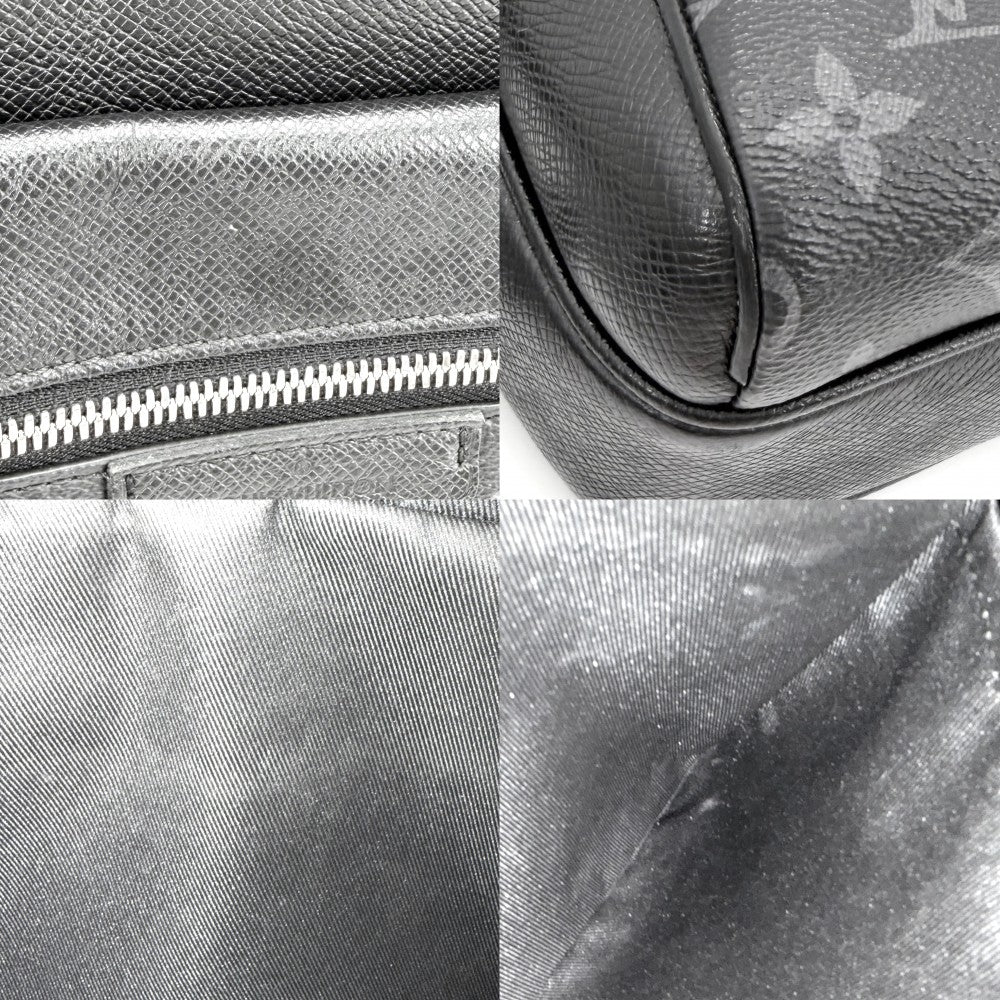 【開店SALE】 LOUIS VUITTON ルイヴィトン ショルダーバッグ タイガラマ アウトドアメッセンジャーPM モノグラムエクリプス M30233 ブラック 黒 シルバー金具 メンズ【中古品】