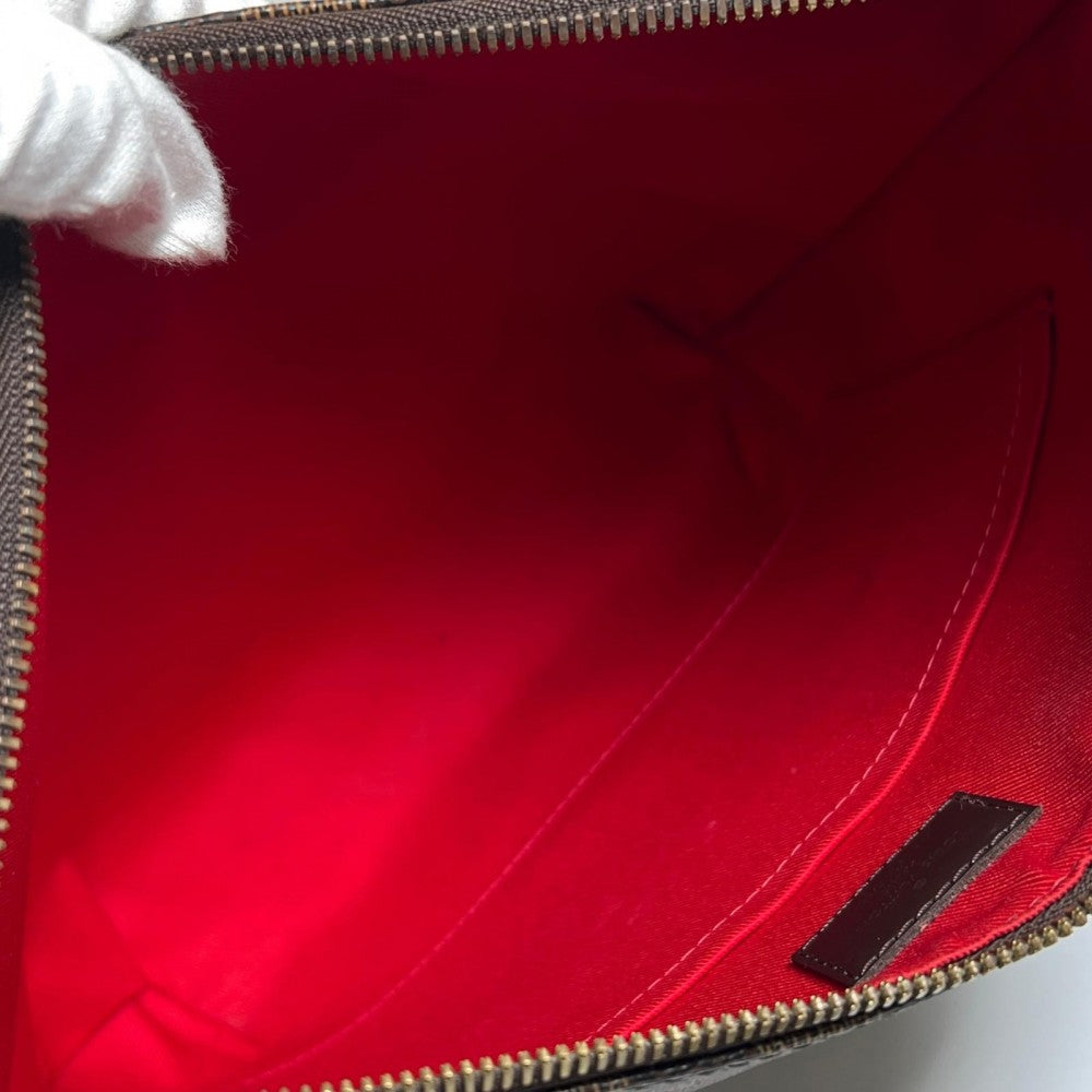 LOUIS VUITTON ルイヴィトン ショルダーバッグ サウスバンク N42230 ダミエキャンバス ブラウン 茶 ゴールド金具 レディース【中古品】