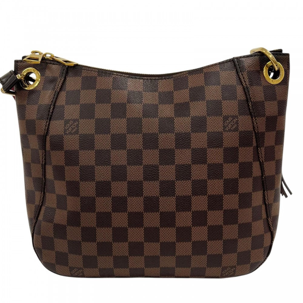 LOUIS VUITTON ルイヴィトン ショルダーバッグ サウスバンク N42230 ダミエキャンバス ブラウン 茶 ゴールド金具 レディース【中古品】