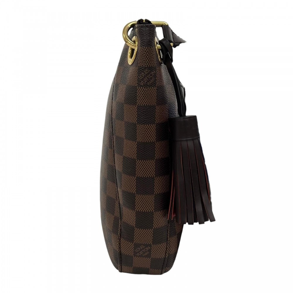 LOUIS VUITTON ルイヴィトン ショルダーバッグ サウスバンク N42230 ダミエキャンバス ブラウン 茶 ゴールド金具 レディース【中古品】