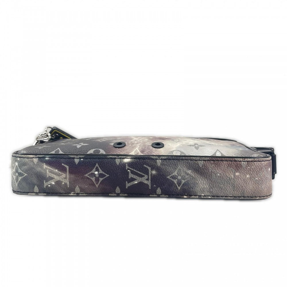 LOUIS VUITTON ルイヴィトン メッセンジャーバッグ メッセンジャー レザー マルチカラー シルバー金具 レディース【中古品】