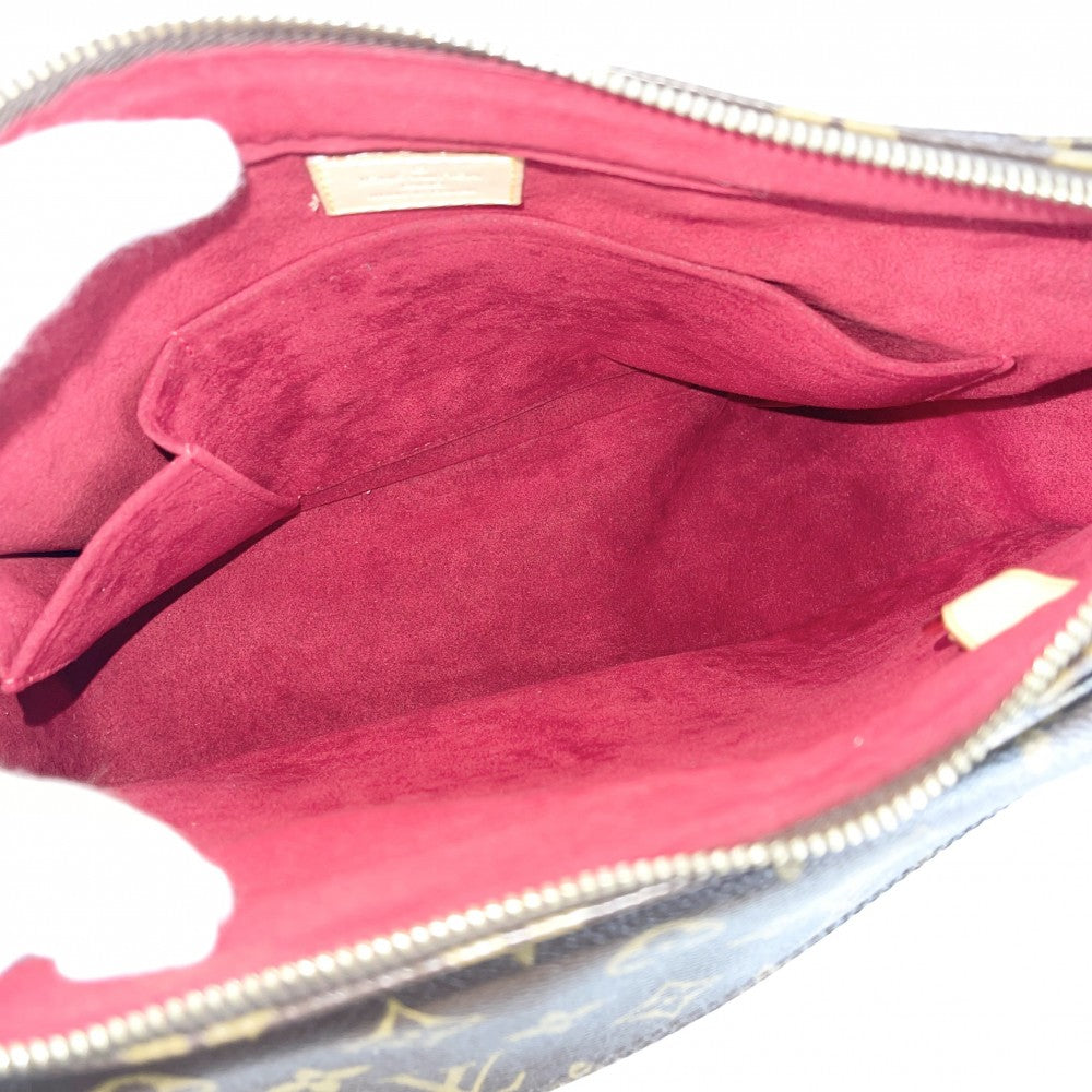 LOUIS VUITTON ルイヴィトン ショルダーバッグ モノグラム ヴィバシテGM セミショルダーバッグ M51163 ブラウン 茶 ゴールド金具 レディース【中古品】